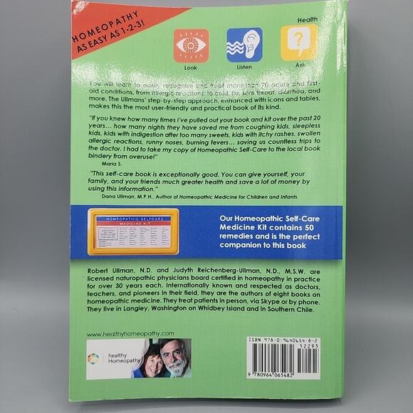 Homeopathic Self-Care: The Quick & Easy Guide for the Family by Robert Ullman - Picture 2 of 16